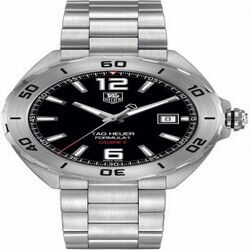 TAG Heuer Formula 1 Calibre 5 41 Stainless Steel / Black / Bracelet WAZ2113.BA0875