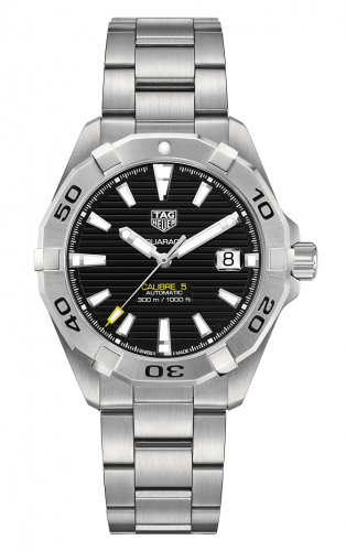 TAG Heuer Aquaracer 300M Calibre 5 Automatic 41 Stainless Steel / Black / Bracelet WBD2110.BA0928