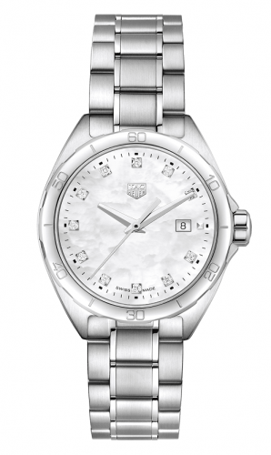 TAG Heuer Formula 1 Quartz 32 Stainless Steel / MOP - Diamond / Bracelet WBJ1419.BA0664