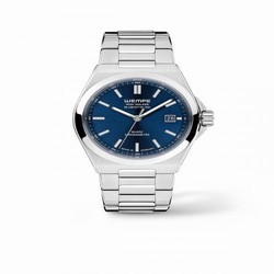 Wempe Glashutte I/SA Iron Walker Quartz Men Blue WI000006