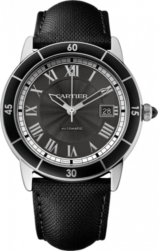 Cartier Ronde Croisiere de Cartier Stainless Steel / Grey WSRN0003
