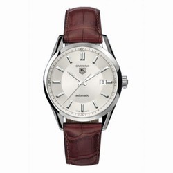 TAG Heuer Carrera Calibre 5 39 Stainless Steel / Silver / Alligator WV211A.FC6181
