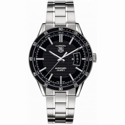 TAG Heuer Carrera Calibre 5 39 Stainless Steel / Black / Bracelet WV211M.BA0787