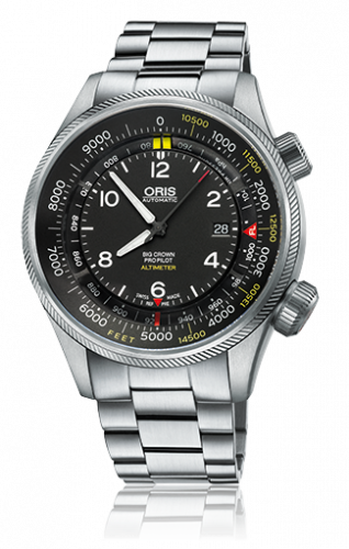 Oris Big Crown ProPilot Altimeter Feet / Stainless Steel 01 733 7705 4134-Set 8 23 19 Oris Big Crown ProPilot Altimeter Feet / Stainless Steel 01 733 7705 4134-Set 8 23 19