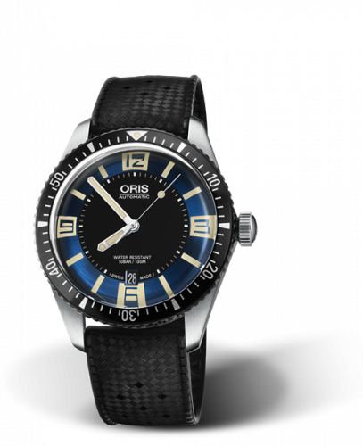 Oris Divers Sixty-Five 40 Stainless Steel / Blue / Rubber 01 733 7707 4035-07 4 20 18 Oris Divers Sixty-Five 40 Stainless Steel / Blue / Rubber 01 733 7707 4035-07 4 20 18