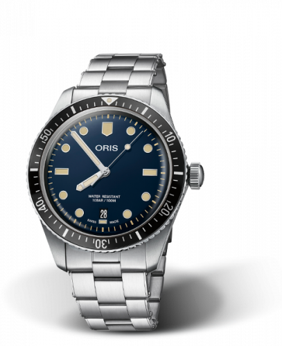 Oris Divers Sixty-Five 40 Stainless Steel / Blue / Bracelet 01 733 7707 4055-07 8 20 18