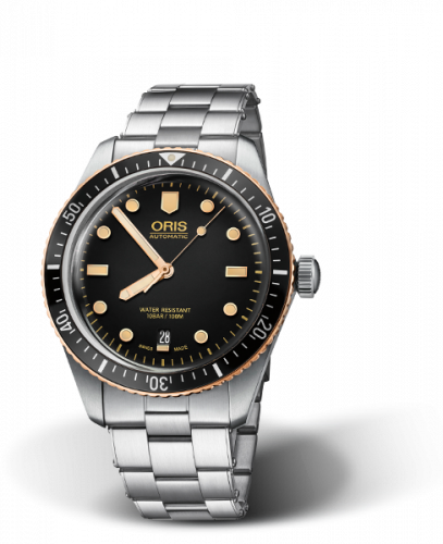 Oris Divers Sixty-Five 40 Stainless Steel / Bronze / Black / Bracelet 01 733 7707 4354-07 8 20 18