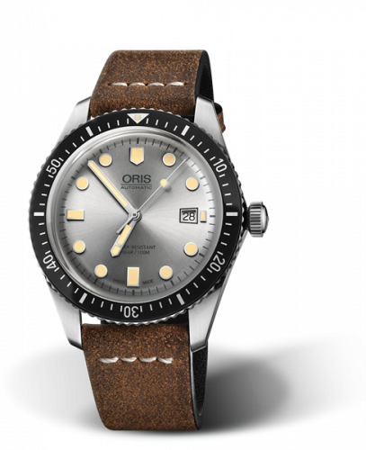 Oris Divers Sixty-Five 42 Stainless Steel / Silver / Calf 01 733 7720 4051-07 5 21 02