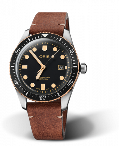 Oris Divers Sixty-Five 42 Stainless Steel / Bronze / Black / Calf 01 733 7720 4354-07 5 21 45