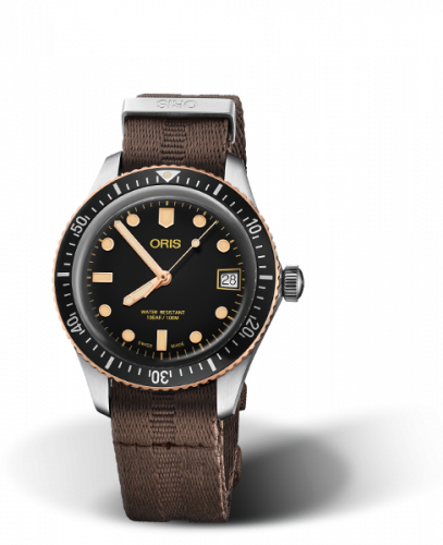 Oris Divers Sixty-Five 36 Stainless Steel / Bronze / Black / NATO 01 733 7747 4354-07 5 17 30
