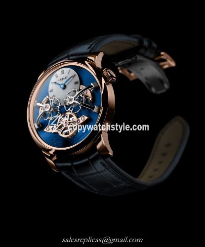 MB&F Legacy Machine N2 LM2 Red Gold / Blue 02.RL.B MB&F Legacy Machine N2 LM2 Red Gold / Blue 02.RL.B