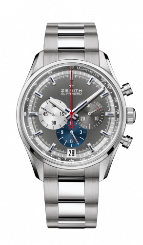Zenith El Primero Chronomaster 42 Stainless Steel / Anthracite / Bracelet 03.2040.400/26.M2040