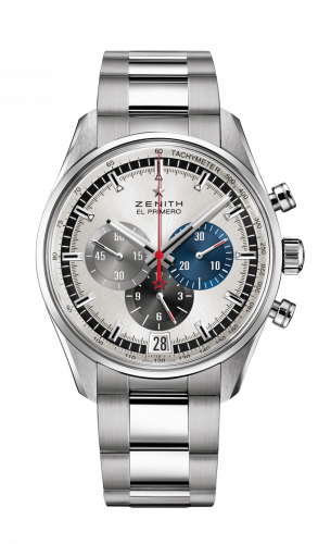 Zenith El Primero Chronomaster 42 Stainless Steel / Silver / Bracelet 03.2040.400/69.M2040 Zenith El Primero Chronomaster 42 Stainless Steel / Silver / Bracelet 03.2040.400/69.M2040