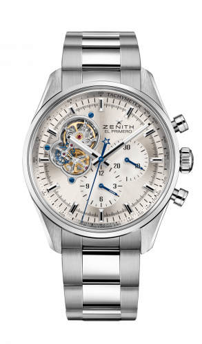 Zenith El Primero Chronomaster Open Stainless Steel / Silver / Bracelet 03.2040.4061/01.M2040 Zenith El Primero Chronomaster Open Stainless Steel / Silver / Bracelet 03.2040.4061/01.M2040