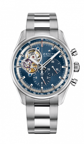 Zenith El Primero Chronomaster Open Stainless Steel / Blue / Bracelet 03.20416.4061/51.M2040 Zenith El Primero Chronomaster Open Stainless Steel / Blue / Bracelet 03.20416.4061/51.M2040