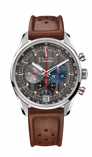 Zenith El Primero Chronomaster 42 Stainless Steel / Anthracite / Strap / Classic Cars 03.2046.400/25.C771