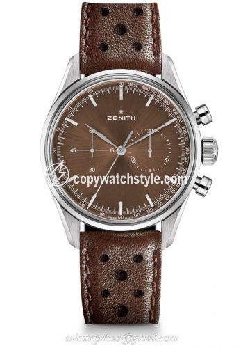 Zenith El Primero 146 Stainless Steel / Brown 03.2150.4069.75.C806 Zenith El Primero 146 Stainless Steel / Brown 03.2150.4069.75.C806