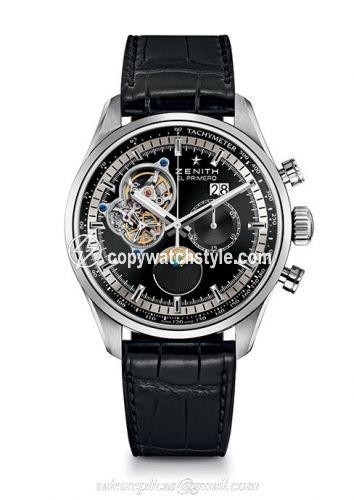 Zenith El Primero Chronomaster Grande Date Black 03.2160.4047/21.C714