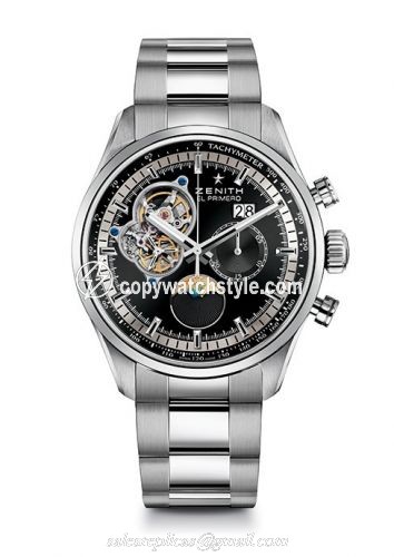 Zenith El Primero Chronomaster Grande Date Black Bracelet 03.2160.4047/21.M2160 Zenith El Primero Chronomaster Grande Date Black Bracelet 03.2160.4047/21.M2160