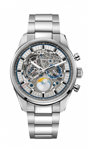 Zenith El Primero Chronomaster Grande Date Full Open Stainless Steel / Bracelet 03.2530.4047/78.M2530 Zenith El Primero Chronomaster Grande Date Full Open Stainless Steel / Bracelet 03.2530.4047/78.M2530