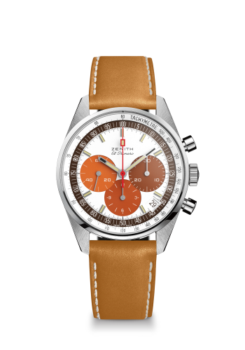 Zenith El Primero A386 Revival Stainless Steel / Eggshell / Phillips 03.P386.400/07.C840 Zenith El Primero A386 Revival Stainless Steel / Eggshell / Phillips 03.P386.400/07.C840