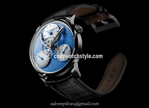 MB&F Legacy Machine Split Escapement Launch Edition Blue 03.WL.FBL MB&F Legacy Machine Split Escapement Launch Edition Blue 03.WL.FBL