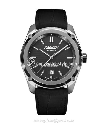 Formex Essence Automatic Chronometer Black / Croco 0330.1.6321.311 Formex Essence Automatic Chronometer Black / Croco 0330.1.6321.311