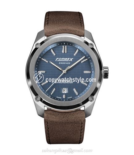 Formex Essence Automatic Chronometer Blue / Calf 0330.1.6331.722 Formex Essence Automatic Chronometer Blue / Calf 0330.1.6331.722