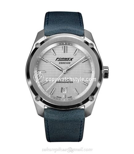 Formex Essence Automatic Chronometer Silver / Calf 0330.1.6341.744 Formex Essence Automatic Chronometer Silver / Calf 0330.1.6341.744