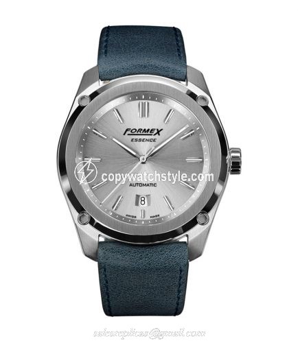Formex Essence Automatic Silver / Calf 0330.1.7341.744