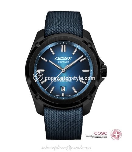 Formex Essence Leggera Automatic Chronometer Electric Blue / Nylon 0330.4.6339.844 Formex Essence Leggera Automatic Chronometer Electric Blue / Nylon 0330.4.6339.844