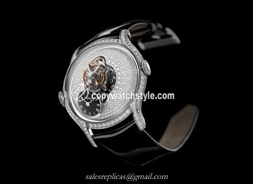 MB&F Legacy Machine FlyingT Black Lacquer Pavee 05.WSL.S2