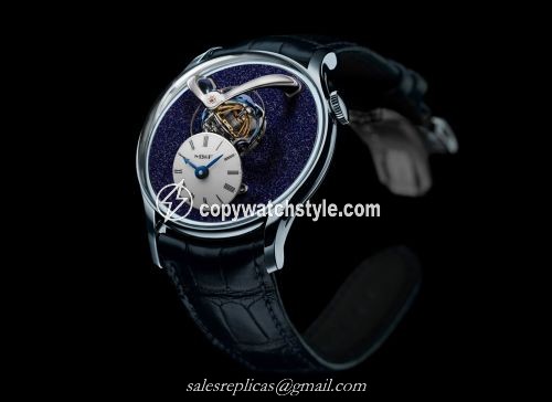 MB&F Legacy Machine Thunderdome The Hour Glass Tantalum / Aventurine 06.TAL.BLA