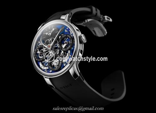 MB&F Legacy Machine Perpetual Evo Blue 07.ZR.BU MB&F Legacy Machine Perpetual Evo Blue 07.ZR.BU