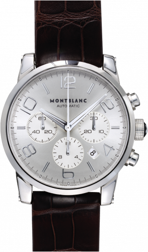 Montblanc Timewalker Chronograph Automatic 4810 Silver 09671 Montblanc Timewalker Chronograph Automatic 4810 Silver 09671