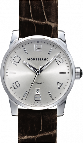Montblanc TimeWalker Date Automatic 4810 42 Silver 09675 Montblanc TimeWalker Date Automatic 4810 42 Silver 09675