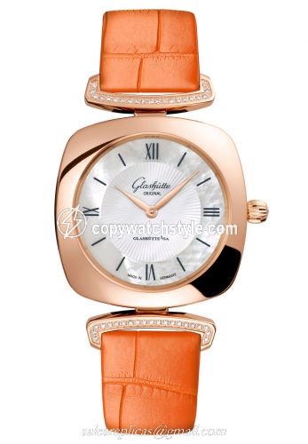 Glashutte Original Pavonina Red Gold / Diamond / MOP / Alligator 1-03-02-05-05-31 Glashutte Original Pavonina Red Gold / Diamond / MOP / Alligator 1-03-02-05-05-31