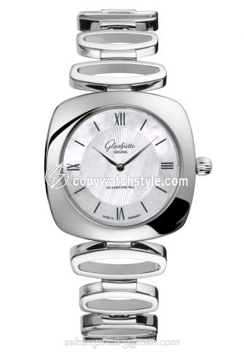 Glashutte Original Pavonina Stainless Steel / MOP / Bracelet 1-03-02-05-12-14
