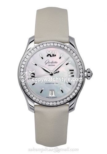 Glashutte Original Lady Serenade Stainless Steel / Diamond / MOP / Satin / Folding 1-39-22-08-22-04 Glashutte Original Lady Serenade Stainless Steel / Diamond / MOP / Satin / Folding 1-39-22-08-22-04