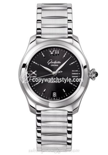 Glashutte Original Lady Serenade Stainless Steel / Black / Bracelet 1-39-22-20-02-34 Glashutte Original Lady Serenade Stainless Steel / Black / Bracelet 1-39-22-20-02-34