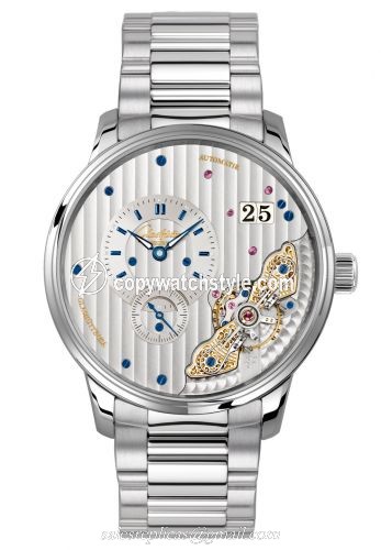 Glashutte Original PanoMaticInverse Stainless Steel / Silver / Bracelet 1-91-02-02-02-70 Glashutte Original PanoMaticInverse Stainless Steel / Silver / Bracelet 1-91-02-02-02-70