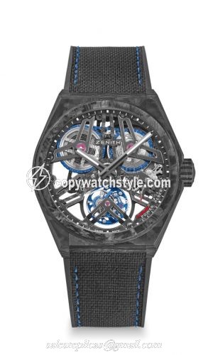 Zenith Defy Fusee Tourbillon Full Carbon / Skeleton / Cordura 10.9000.4805/78.R916 Zenith Defy Fusee Tourbillon Full Carbon / Skeleton / Cordura 10.9000.4805/78.R916
