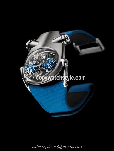 MB&F Horological Machine N10 HM10 Bulldog Titanium 100.TL.BL