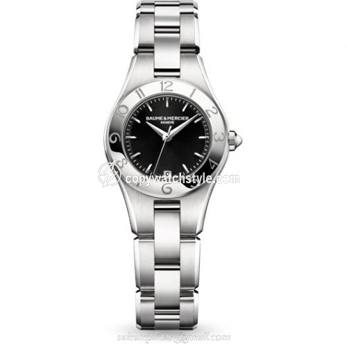Baume & Mercier Linea 27mm Quartz Black / Bracelet 10010 Baume & Mercier Linea 27mm Quartz Black / Bracelet 10010