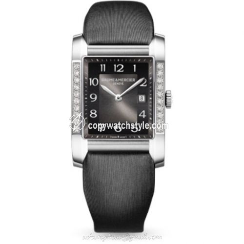 Baume & Mercier Hampton Lady Black / Vertical Diamonds 10022
