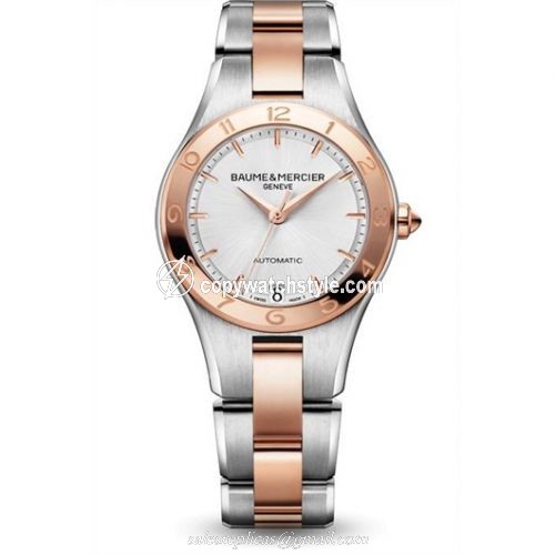 Baume & Mercier Linea 32mm Automatic Two Tone 10073 Baume & Mercier Linea 32mm Automatic Two Tone 10073