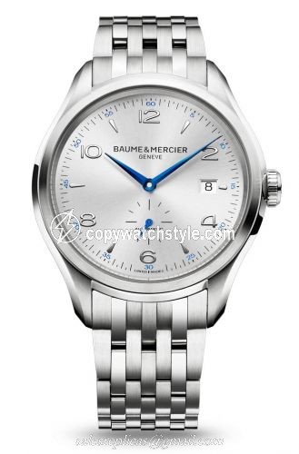 Baume & Mercier Clifton Automatic Stainless Steel / Silver / Bracelet 10099 Baume & Mercier Clifton Automatic Stainless Steel / Silver / Bracelet 10099