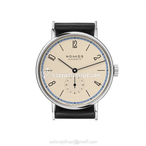 Nomos Glashutte Tangente 35 A Century of Bauhaus Blue 101.S14 Nomos Glashutte Tangente 35 A Century of Bauhaus Blue 101.S14