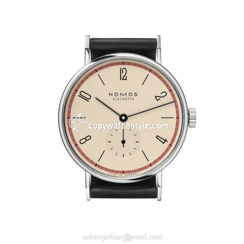 Nomos Glashutte Tangente 35 A Century of Bauhaus Red 101.S16