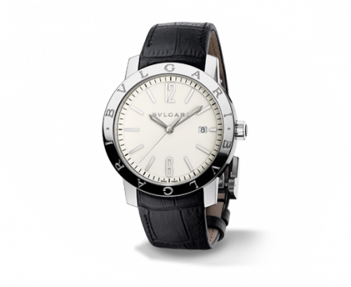 Bulgari Bulgari Solotempo 41.5 White 102056 Bulgari Bulgari Solotempo 41.5 White 102056